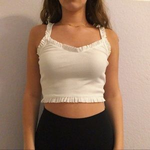 Pacsun White Tank Top